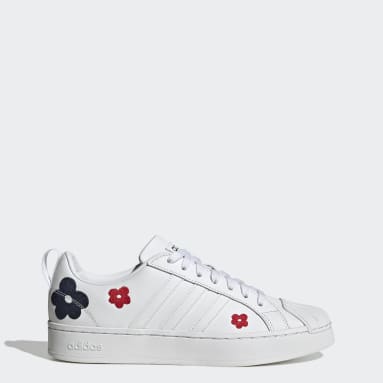 Women Sportswear White Streetcheck Cloudfoam Basketball Low Court Shoes