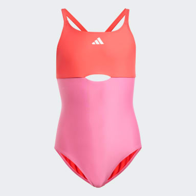 Traje de baño para niños Colorblock X-Back