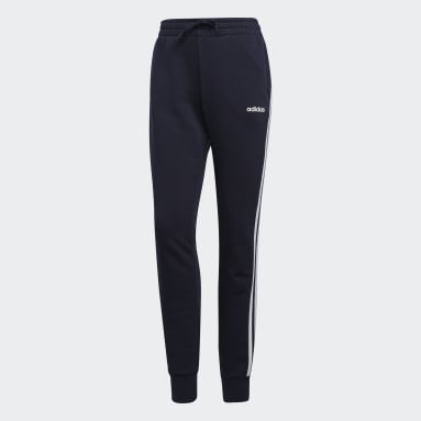 Pants Essentials 3 Franjas Azul Mujer Sportswear
