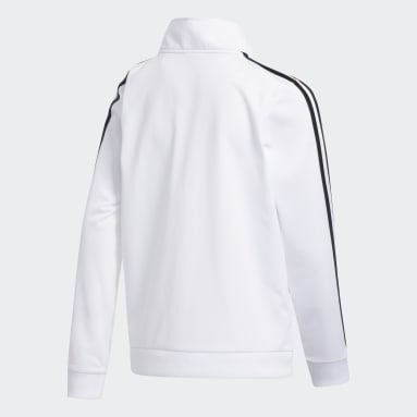 Youth Training White Iconic Tricot Jacket