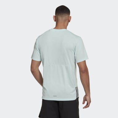 Camiseta de Yoga AEROREADY Azul Hombre Training