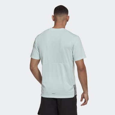 Playera de Yoga AEROREADY Azul Hombre Training