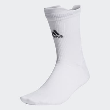 วิ่ง สีขาว ถุงเท้าความยาวครึ่งแข้งจากวัสดุรีไซเคิล adidas x UB22