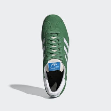Tenis adidas shop gazelle verde