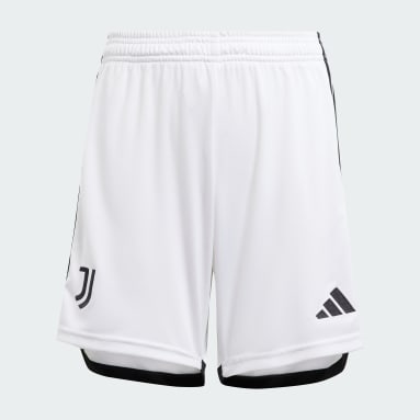 Juventus 23/24 Borteshorts, barn Hvit