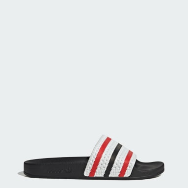 White slides for men adidas india