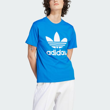 Polera Azul Mujer adidas Chile