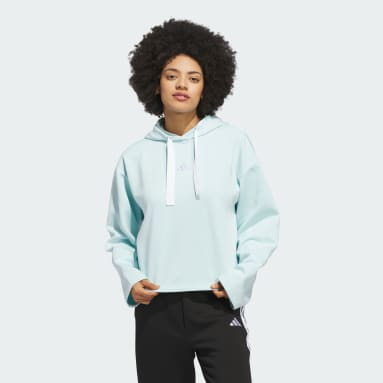 WOMENS FLEECE 3STRIPE HOODIE