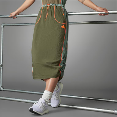 Women sportswear Green Lift Your Mind 카고 스커트