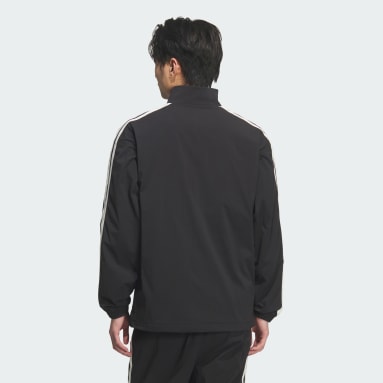 3-스트라이프 우븐 재킷