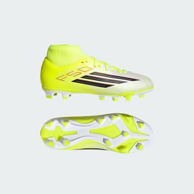 Zapatos de Fútbol F50 CLUB Mid Terreno Firme/Multiterreno para Niños