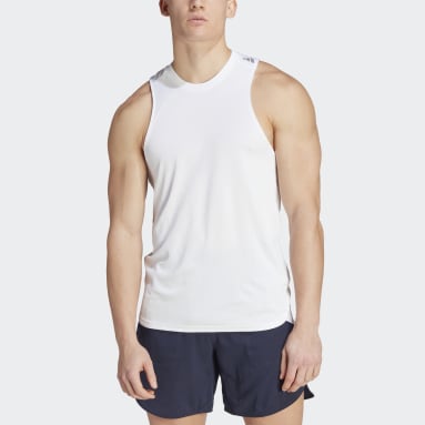 Men's HIIT White Designed for Training HEAT.RDY HIIT Training Tank Top