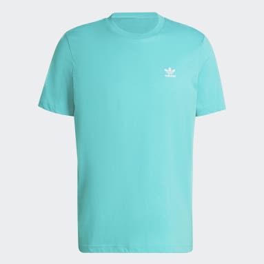 Remera Trifolio Adicolor Essentials Turquesa Hombre Originals