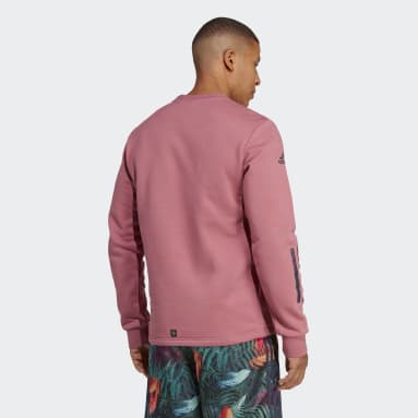 Männer Rugby All Blacks Rugby Lifestyle Sweatshirt Rosa