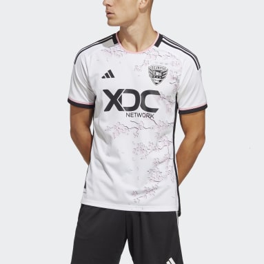 Men's Soccer White D.C. United 23/24 Away Authentic Jersey