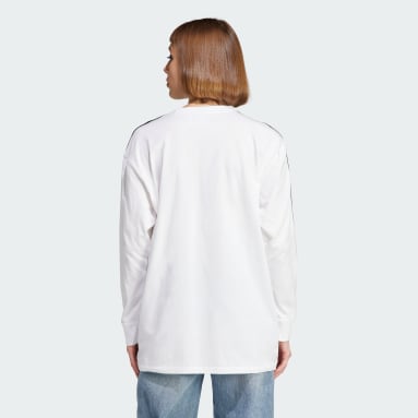 HAUT MANCHES LONGUES ADICOLOR CLASSICS Blanc Femmes Originals