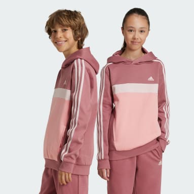 Camisola com Capuz em Fleece 3-Stripes Tiberio — Criança