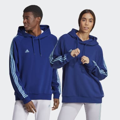Hoodie Tiro (Non genré) Bleu Sportswear