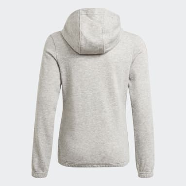 Essentials 3-Stripes Hettejakke Grå