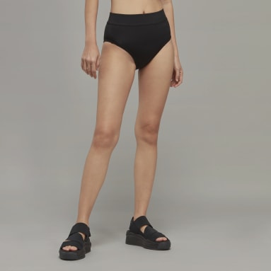 adidas Big Bars Graphic Swimsuit - Orange, Women's Swim