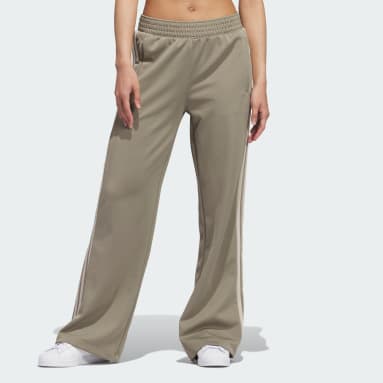 Pants Calentamiento Originals Tejido Tricot Café Mujer Originals