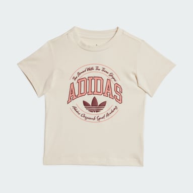Infants Originals สีเบจ ชุดเสื้อยืดและกางเกงขาสั้น VRCT