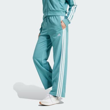 Essentials 3-Streifen Open Hem French Terry Hose