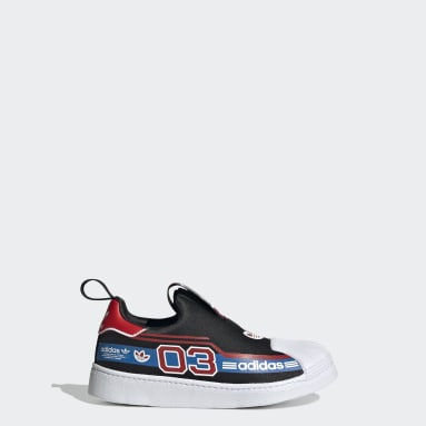 Children Originals Black Superstar 360 Shoes