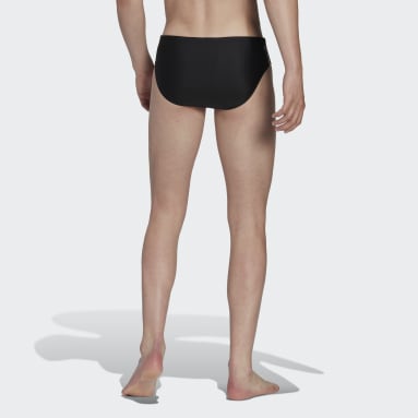 Mænd Svømning Sort Classic 3-Stripes badebukser