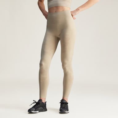 กางเกงโยคะรัดรูปไร้ตะเข็บ adidas by Stella McCartney TrueStrength