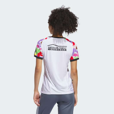 Women's Soccer White Atlanta United FC Pride Pre-Match Jersey