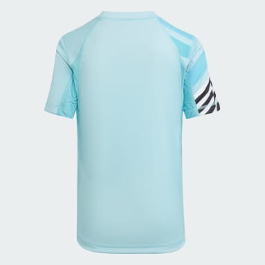 T-shirt de tennis Pro Enfants Turquoise Garçons Tennis