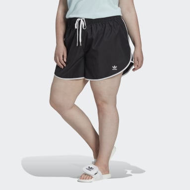 Frauen Originals Always Original Laced Shorts – Große Größen Schwarz