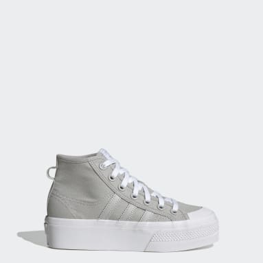 Kinder Originals Nizza Platform Mid Schuh Grau