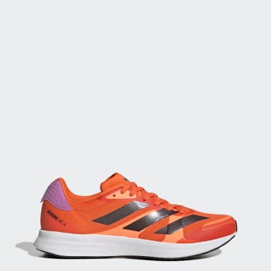 Men Running Orange Adizero RC 4 Shoes