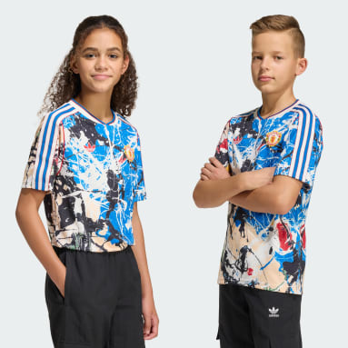 Maglia Stone Roses Manchester United per bambini e bambine