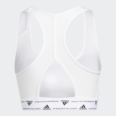 Sujetador Powerreact Training Medium-Support Blanco Mujer Tenis
