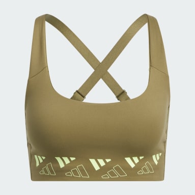 adidas Powerimpact Training Medium-Support Logo Bra
