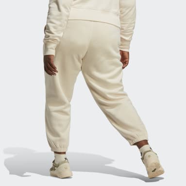 Pantalon en molleton Essentials (Grandes tailles) blanc Femmes Originals