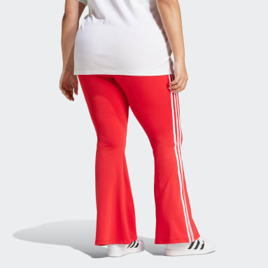 Red Tights Leggings Yoga Pants adidas US
