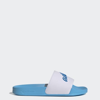 Chinelos Adilette Shower Branco Mulher Sportswear