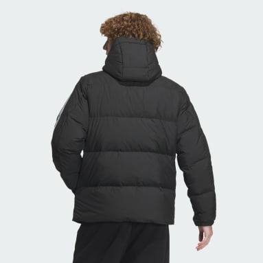 남성 Outdoor Black 3S 퍼퍼 다운 재킷
