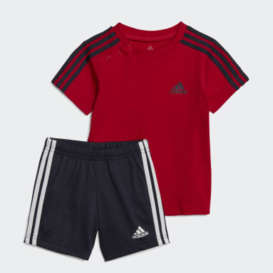 Infants Sportswear Red Essentials Sport Set