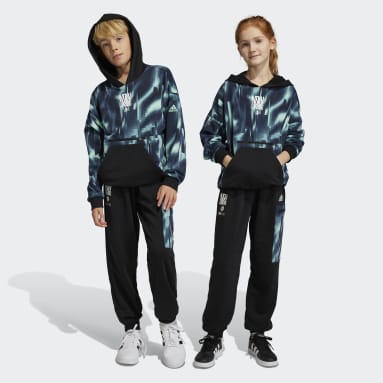 Pantalon cargo ARKD3 noir Adolescents 8-16 Years Sportswear