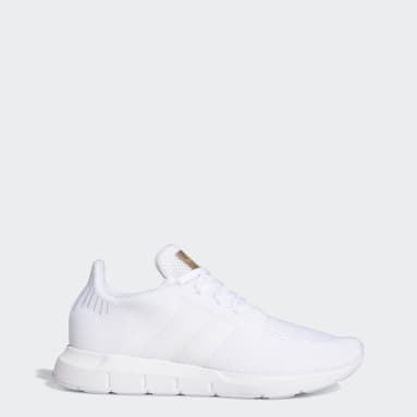 adidas swift run women all white