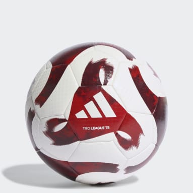 Fußball Tiro League Thermally Bonded Ball Weiß