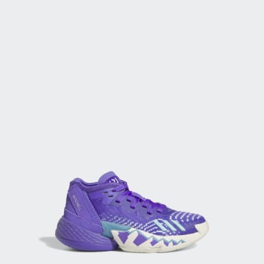 Children Basketball Purple D.O.N. Issue #4 Basketball Shoes