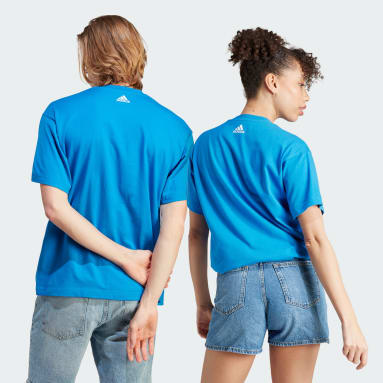 Koszulka Graphic (Gender Neutral) Niebieski