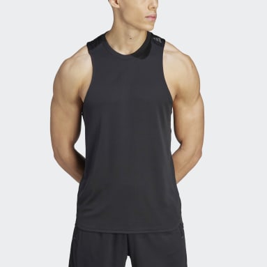 Camiseta sin mangas Designed for Training HEAT.RDY HIIT Training Negro Hombre Gimnasio Y Entrenamiento