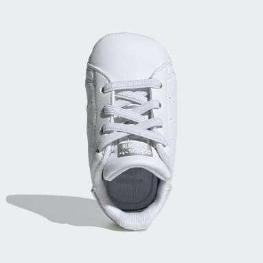 Sapatos Stan Smith Crib Branco Criança Originals